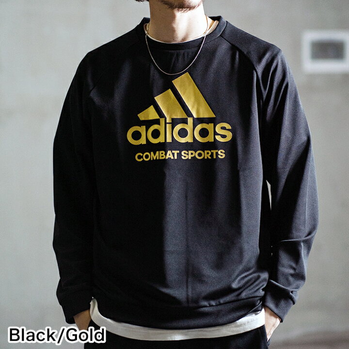 楽天市場 アディダス コンバット スポーツ Adidas Combat Sports クルーネックtシャツ ロンt ロングtシャツ トップス Adicltl19 長袖 スポーツ ファッション 運動 カジュアル メンズ レディース ブランド 男性 女性 ロゴ ブランド探検隊