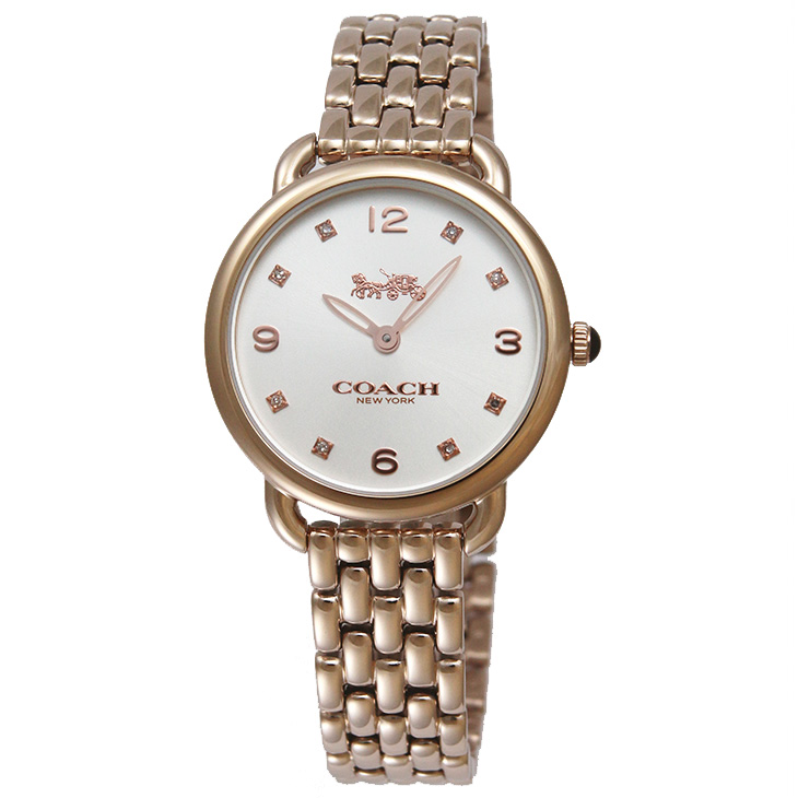 【2年保証】コーチ 腕時計 COACH デランシースリム 14502783 レディース かわいい ウォッチ ステンレス アクセサリー ブランド |  ブランド探検隊