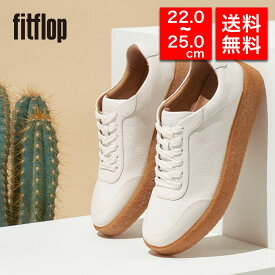 fitflop フィットフロップ レディース スニーカー GL9 RALLY TUMBLED-LEATHER CREPE SNEAKERS 体圧分散 衝撃吸収 疲れにくい 女性 彼女 プレゼント 誕生日 記念日 ブランド 母の日