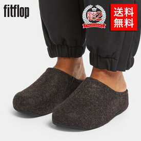 【楽天ランキング2位受賞】【国内正規品】fitflop フィットフロップ サボ サンダル ルームシューズ SHUV CUSHY FELT CLOG SLIPPERS GL5 コンフォート クッション性 衝撃吸収 生体工学 フェルト 室内履き スリッパ 女性 彼女 カップル プレゼント 誕生日 記念日 ffsl