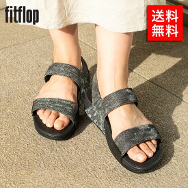 【国内正規品】fitflop フィットフロップ LULU GLITZ BACK-STRAP SANDALS サンダル バックストラップサンダル コンフォートサンダル【nsg2306】