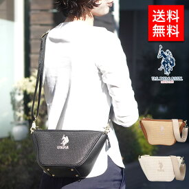 U.S. POLO ASSN. ユーエスポロアッスン レディース ショルダーバッグ メッセンジャーバッグ USPA-2701 カップル プレゼント 誕生日 記念日 ブランド 母の日