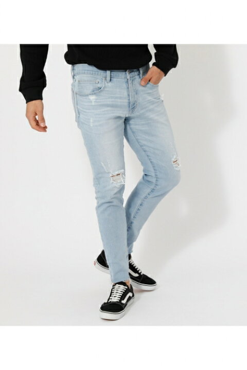 楽天市場 Cut Off Crash Skinny カットオフクラッシュスキニー Azul By Moussy アズール バイ マウジー メンズ ボトムス デニムパンツ Azul By Moussy