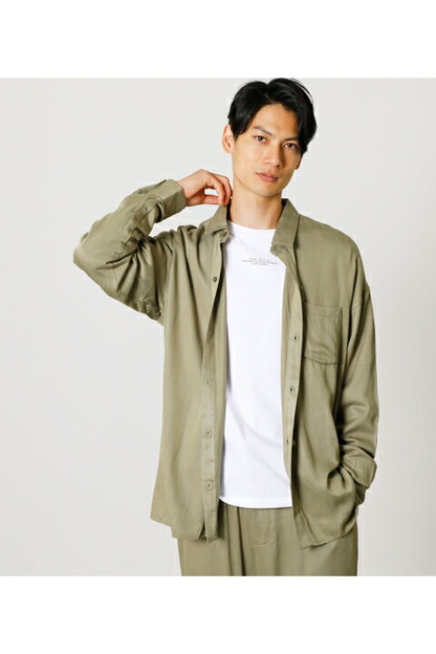 楽天市場 Rayon Relax Shirt レーヨンリラックスシャツ Azul By Moussy アズール バイ マウジー メンズ トップス シャツ ブラウス Markdown Azul By Moussy