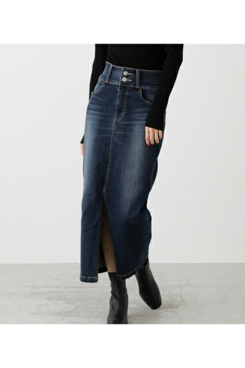 楽天市場 High Waist Slit Denim Skirt ハイウエストスリットデニムスカート Azul By Moussy アズール バイ マウジー レディース ボトムス スカート Markdown Azul By Moussy