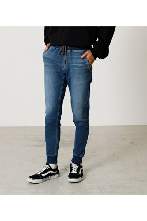 楽天市場 Dobby Denim Slim Jogger ドビーデニムスリムジョガー Azul By Moussy アズール バイ マウジー メンズ ボトムス デニムパンツ Markdown Azul By Moussy