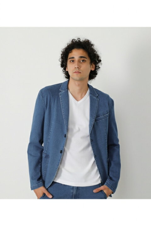 楽天市場 Stretch Denim Jacket ストレッチデニムジャケット Azul By Moussy アズール バイ マウジー メンズ アウター ジャケット Markdown Azul By Moussy