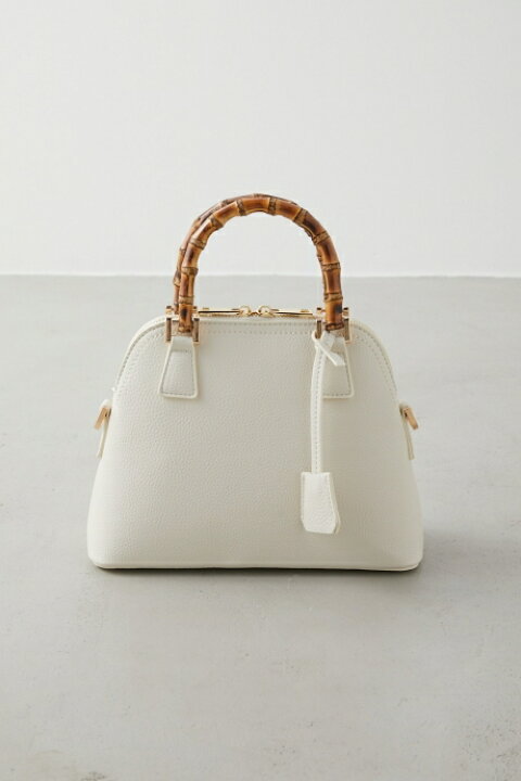 楽天市場】BAMBOO HANDLE HAND BAG/バンブーハンドルハンドバッグ 