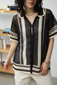 柄ニットカーディガン / AZUL BY MOUSSY/アズール バイ マウジー/レディース/トップス カーディガン【MARKDOWN】