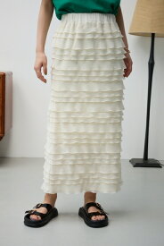 フリルメッシュタイトスカート / AZUL BY MOUSSY/アズール バイ マウジー/レディース/ボトムス スカート【MARKDOWN】