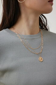 透かしコイン3連ネックレス / AZUL BY MOUSSY/アズール バイ マウジー/レディース/アクセサリー ネックレス