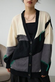 マルチカラールーズカーディガン / AZUL BY MOUSSY/アズール バイ マウジー/レディース/トップス カーディガン【MARKDOWN】