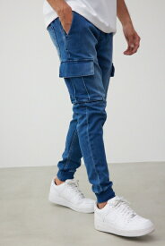 AZUL DENIM カーゴジョガー / AZUL BY MOUSSY/アズール バイ マウジー/メンズ/ボトムス デニムパンツ【MARKDOWN】
