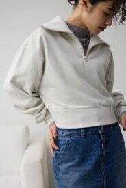 ラメウラケハーフジップトップス / AZUL BY MOUSSY/アズール バイ マウジー/レディース/トップス カットソー【MARKDOWN】