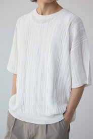 クージー半袖ニット / AZUL BY MOUSSY/アズール バイ マウジー/メンズ/トップス ニット【MARKDOWN】