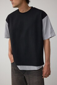 シャツスウィッチングプルオーバー / AZUL BY MOUSSY/アズール バイ マウジー/メンズ/トップス カットソー【MARKDOWN】