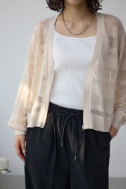 シアージップアップカーディガン / AZUL BY MOUSSY/アズール バイ マウジー/レディース/トップス カーディガン