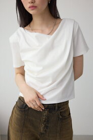 2WAYドレープスムーストップス / AZUL BY MOUSSY/アズール バイ マウジー/レディース/トップス カットソー【MARKDOWN】