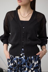 シアードルマンニットカーディガン / AZUL BY MOUSSY/アズール バイ マウジー/レディース/トップス カーディガン【MARKDOWN】