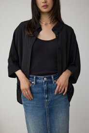 楊柳タックヘムコクーンシャツ / AZUL BY MOUSSY/アズール バイ マウジー/レディース/トップス シャツ　ブラウス【MARKDOWN】