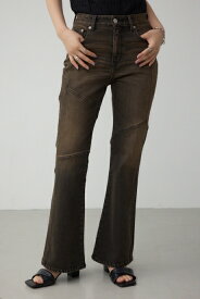 【堀田茜さん着用アイテム】AZUL DENIM スウィッチングフレアデニム / AZUL BY MOUSSY/アズール バイ マウジー/レディース/ボトムス デニムパンツ【MARKDOWN】