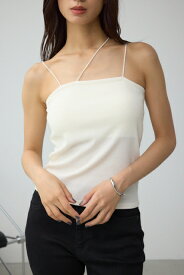 カットリブキャミソール / AZUL BY MOUSSY/アズール バイ マウジー/レディース/トップス キャミソール【MARKDOWN】
