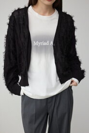 ランダムフリンジニットカーディガン / AZUL BY MOUSSY/アズール バイ マウジー/レディース/トップス カーディガン【MARKDOWN】