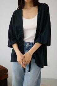 ドロストトッパーカーディガン / AZUL BY MOUSSY/アズール バイ マウジー/レディース/トップス カーディガン【MARKDOWN】