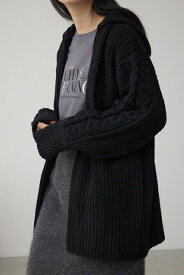 マットモールフードトッパーカーデ / AZUL BY MOUSSY/アズール バイ マウジー/レディース/トップス カーディガン