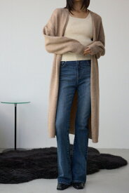 ニットロングカーディガン / AZUL BY MOUSSY/アズール バイ マウジー/レディース/トップス カーディガン