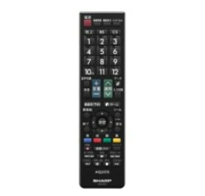 楽天市場】SHARP 液晶テレビ(AQUOS) 用純正リモコン現行多機種対応可能 