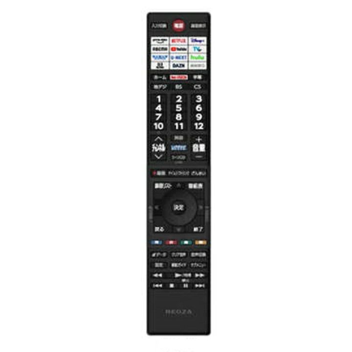 楽天市場】東芝（TOSHIBA)REGZA レグザ 液晶テレビ・純正リモコン 多 