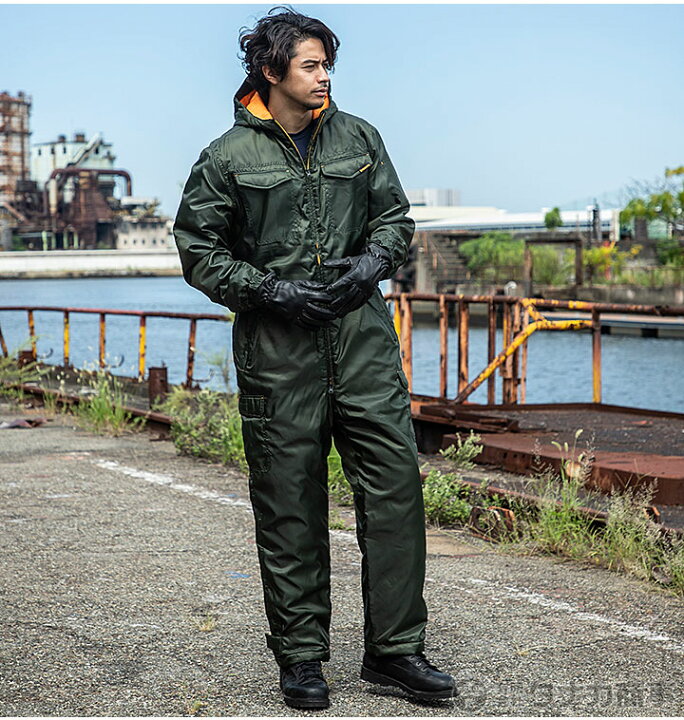 楽天市場 P5倍 8 31まで 即日発送 つなぎ 防寒つなぎ 長袖 防寒服 防寒着 冬用 フード付き 防寒ツナギ 長袖つなぎ イーブンリバー 5930 19バージョン バイク 作業着 作業服 迷彩柄 カモフラ キャンプ 釣り アウトドア 働く人を応援 アズマクロージング