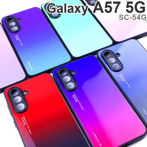 Galaxy A57 5G �P�[�X SC-54G �X�}�z�P�[�X �w�� �O���f�[�V���� �K���X �n�C�u���b�g �P�[�X TPU �\�t�g���ꂢ �M�����N�V�[a57 �T���X��