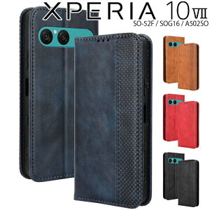 Xperia 10 VII P[X 蒠 SO-52F SOG16 A502SO 蒠^P[X AeB[N IV U[ J[h U[  Vv k GNXyA10 }[N7 \j[
