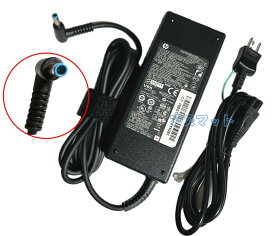 新品 HP 純正 19.5V4.62A PPP012D-S 90W 青色 小口 細丸ピン プラグ：4.5*3.0mm 電源 PPP014L-SA PPP012L-E PPP014L-S PPP014H-S PPP012H-S PPP012C-S PPP014S 等 HP ENVY15 ENVY17シリ－ズ HP 液晶モニター等対応 PSE認証