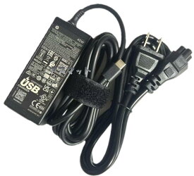 中古 HP Type-C 45W 15V3A / 12V3A USB-C ACアダプターTPN-LA19 TPN-LA20 TPN-DA15 TPN-CA20 TPN-CA19 TPN-AA07 L43407-001 L422206-002 L42206-001 Spectre 13 X360 Elite X2 1012 G1対応用