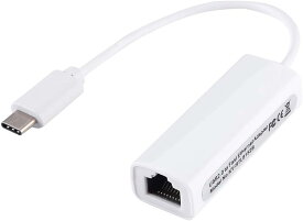 有線LANアダプタ USB-C イーサネットアダプター Type-C USB C - RJ45 安定伝送 USB2.0 KY-RTL8152B USB LAN 変換ケーブル イーサネット 拡張ケーブル 小型 軽量