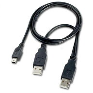新品 DVDドライブ 外付け USB2.0 読込専用 miniUSBケーブル DVD-ROM 外付けDVD/BL/HDD 対応 USBミニBケー…