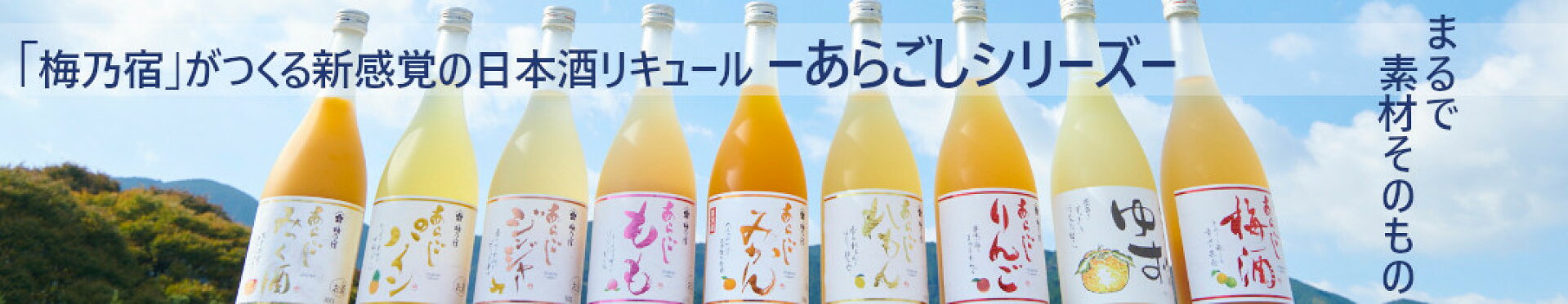 梅乃宿 あらごしシリーズ