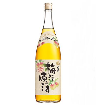 白鶴 梅酒 原酒 1800ml  うめしゅ プラムリキュール 1.8L 一升瓶