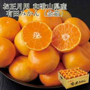 【75536】お正月用和歌山県産 有田みかん(金箱) AM-3G おせち 2026 お節 お正月 オードブル 新年