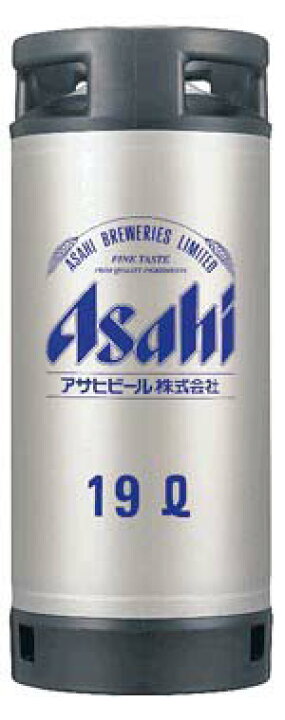 楽天市場】アサヒ スーパードライ 樽生 19リットル /19L/生樽 / 父の日 