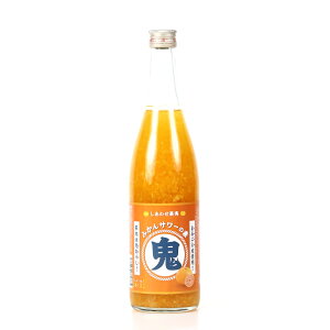 しあわせ果実 鬼おろし サワーの素 みかん 720ml / 北のさくら リキュール 割り材 チューハイ 酎ハイ オレンジ