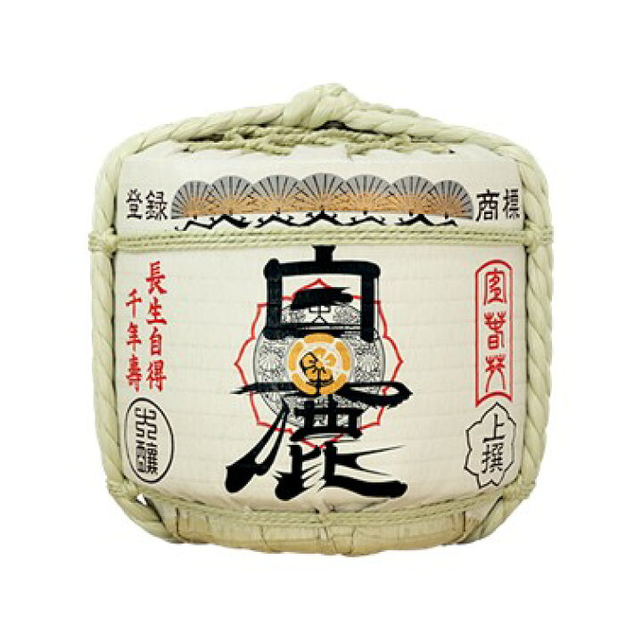 楽天市場】【お取り寄せ品】【送料無料！】【飾り樽】白鹿 四斗樽(72L 
