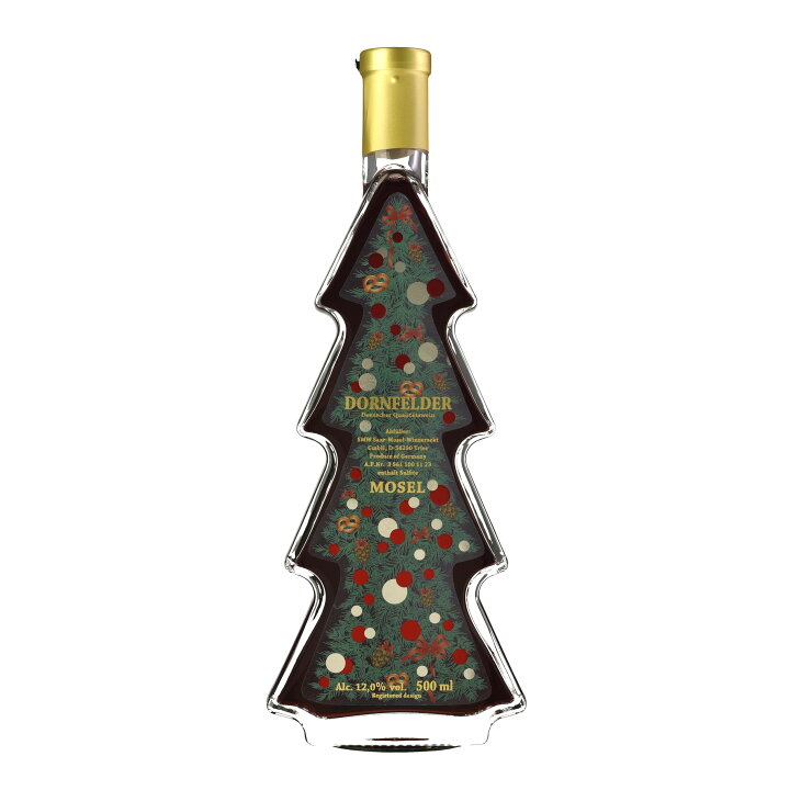 楽天市場】クリスマスツリー型ボトルワイン 赤【2022】500ml 