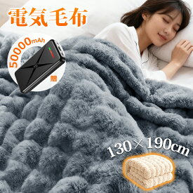 電気毛布 【P+クーポンで6,104円～楽天1位★JIS認証保温性81.6%】 ふわとろ毛布 掛け敷き 日本製ヒーター 着る毛布 DC給電 130x190cm 3Way おうち時間 オフィス モコモコブランケット 毛布ブランケット 極上ふわとろ 即暖 保温 電気ひざ掛け 電気ブランケット ふわもこ