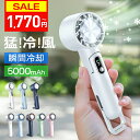 クーポンで1,770円～【楽天1位★テレビ紹介】 ハンディファン 冷却プレート 携帯扇風機 5000mAh 3200mAh クーラー 冷…