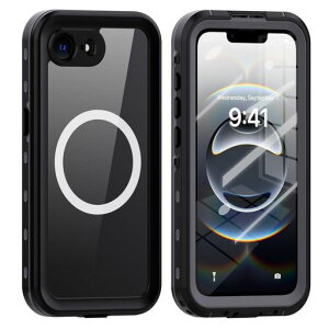 iPhone 16e�p�� �P�[�X ���S�h�� Magsafe�Ή� iPhone 17e�p�� �h���P�[�X �J�o�[ �X�g���b�v�t�� �N���A ���� �A�C�t�H��16e �A�C�t�H��17e�p�� �S�ʃJ�o�[ ��� �ϏՌ� ���ʃP�[�X �t����ʕی� �A�c
