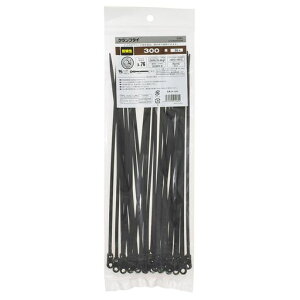 �I�[���d�@ �����o���h ���O 300mm �N�����v�^�C �ό� 30�{�� �� LT-C300W30BK 09-1269 OHM
